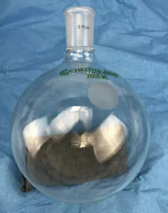 Chemglass Rundboden 2000 ml mit Gelenk ST/NS 29/42 - Bild 1 von 4