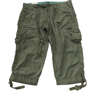 SO Cargo Capris 13 Juniors Crop Rave Disco Hip Hop Streetwear Paratrooper Grunge - Picture 1 of 17