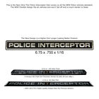 Fits Crown Vic Interceptor Police Emblem Decal Explorer Taurus