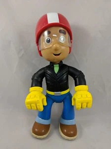 Mattel Handy Manny Figure Motorcycle Helmet 2008 8 Inch - Picture 1 of 6