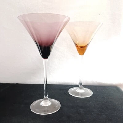 (2) Vasos de Martini Lenox "TUSCANY SEASONS", ¡USADOS EN EXCELENTE ESTADO! Foto 1 de 4