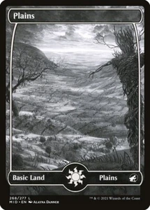 1x - MOUNTAIN - #268 - Full Art - Innistrad: Midnight Hunt - NM MTG - Picture 1 of 1