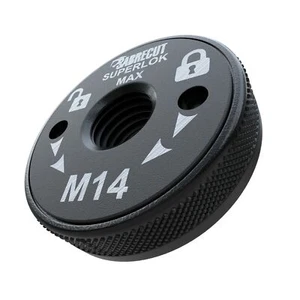 SabreCut M14 Schnellwechsel Entriegelungswinkelschleifer Flansch Sicherungsmutter WERKZEUGFREI - Bild 1 von 6