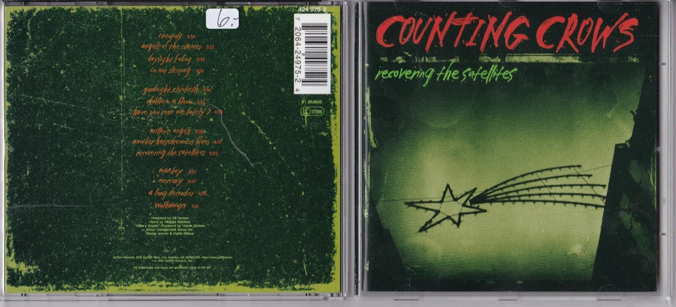 Counting Crows -Recovering The Satellites- CD DGC / Geffen near mint - Bild 1 von 1
