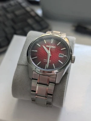 Seiko Presage Sharp Edged SARX089 SPB227 Automatic Watch 6R35 Sapphire 39mm Red - Image 1 of 4