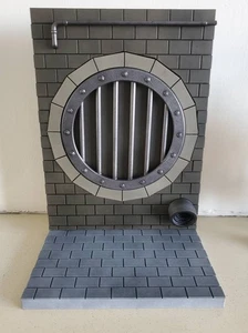 Diorama for Turtles NECA 1/10 - 1/12 Scale Figures Display Stand TMNT Sewer - Picture 1 of 13