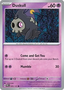 4x Duskull 035/131 - Common - Prismatic Evolutions - PLAYSET OF 4 - NM - Picture 1 of 1