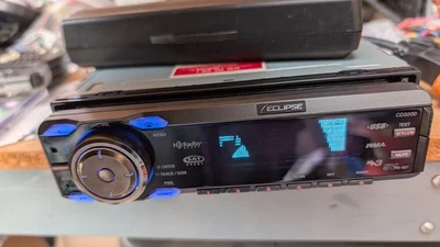 Eclipse CD3200 carro estéreo Bluetooth CD USB rádio auxiliar tela gráfica 5V - Imagem 1 de 4