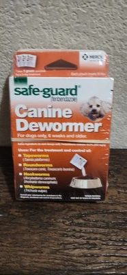 Lote de 3 desparasitantes caninos de protección segura. Exp: 06/2026 Foto 1 de 4