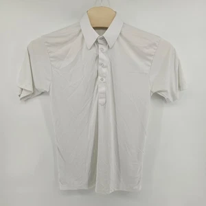 Collars & Co. Mens Large White Short Sleeve Polo Shirt - Picture 1 of 7