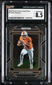 2023 Panini Prizm Draft Picks Alvin Kamara #4 Football CGC 8.5 - Picture 1 of 2