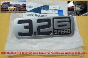 AB392116C144MB Silver Badge Logo Emblem 3.2 6 Speed For Ranger XLT 2012 - Picture 1 of 4