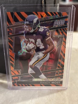 Randy Moss Prizm Tiger Case Hit VIP Panini Exclusive - Image 1 of 2