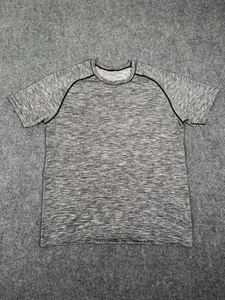 Camisa Lululemon Metal Vent Tech 2.0 Para Hombres Grande Gris Manga Corta Gimnasio Entrenamiento Usada en Excelente Condición - Imagen 1 de 12