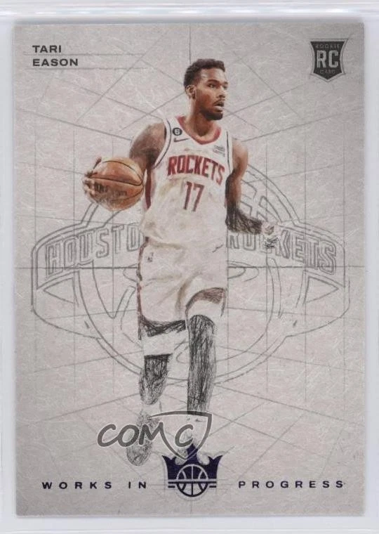 2022-23 Panini Court Kings Works in Progress Violet /49 Tari Eason #28 Rookie RC - Image 1 of 2