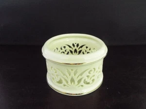 LENOX ILLUMINATIONS COLLECTION DURCHBOHRTER VOTIVKERZENHALTER - GOLDRAND - Bild 1 von 3