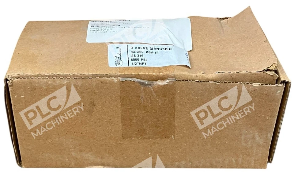 We Anderson 12/20 SS 316 6000 фунтов на кв. дюйм 1/2 дюйма NPT 3 клапанных коллектора BBV-1F - Изображение 1 из 4