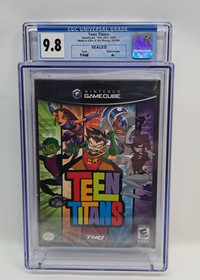 Teen Titans Nintendo GameCube CGC 9.8 A+ Graded Factory Sealed Brand New