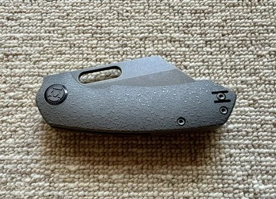 Kunwu Primo Lefty Raindrop cabo de titânio texturizado lavado em pedra canhoto - Imagem 1 de 4