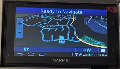 GARMIN FLEET 670 LM SEMI-TRUCK GPS RECEIVER LIFETIME MAPS UPDATED FREE SHIPPING - Image 1 of 4