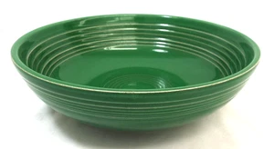 Vintage Fiesta Homer Laughlin Medium Green Older HLC Individual Salad Bowl 7 5/8 - Picture 1 of 8