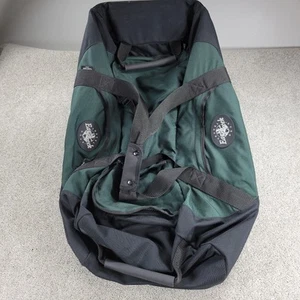 Eagle Creek Wheeled Duffel Bag L Green Black Getaways Travel Gear Tanker Trunk  - Picture 1 of 17