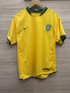 Maglia Maglia Nike Brasil Nazionale Calcio 2006 Uomo Taglia XL - Foto 1 di 14