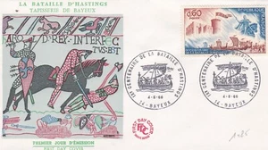 Frankreich 1966 FDC 9 Centenaire De La Schlacht Hastings yt 1486 - Bild 1 von 1