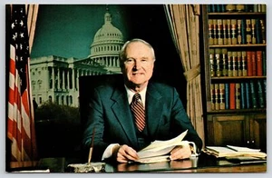 Cartolina Ritratto Del Congresso Larry Win Lavoratore Sodo A Washington - Foto 1 di 2