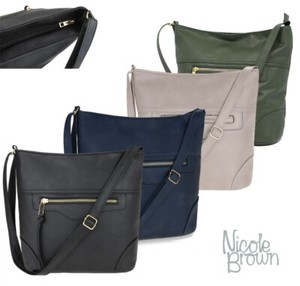 Handbag Ladies Cross Body Messenger Bag Women Shoulder Over Bags Double Zip