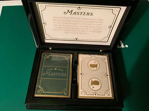 Masters Limited Edition Spielkarten im Etui Augusta National Golf Club NEU - Bild 1 von 2