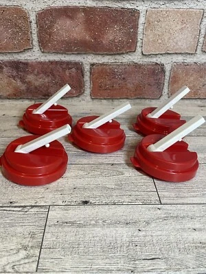 Vtg Rubbermaid Lot Of 5 Sippin' Saver Bottles  1994 USA New Old Stock - Image 1 of 4