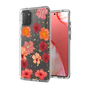 Reiko Pressed Dried Flower Design Phone Case for Samsung Galaxy A81/Note 10 Lit - Picture 1 of 4