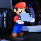 Super Mario Phone And Controller Holder Universe Figurine Stand Figure Model USA