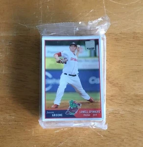 Lowell Spinners 2017 conjunto sellado de fábrica NYPL MiLB Tanner Houck - Imagen 1 de 2