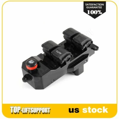 Interruptor de control de ventana para Honda Civic 2001-2005 4 puertas 1,7 L lado del conductor delantero Foto 1 de 4