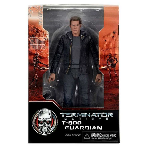 NECA T-800 Terminator Genisys Guardian 7" Action Figure Arnold Schwarzenegger Cover