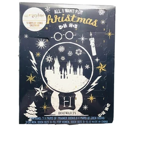 Zauberwelt Harry Potter 12 Tage Socken Adventskalender Hogwartz Neu - Bild 1 von 4