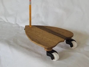Replik SELCHOW & RIGHTER 19. Jahrhundert Schrift Planchette - Black Limba - Bild 1 von 7