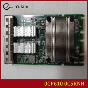 0CP610 FOR DELL PowerEdge R750 Double 10-Gigabit Network Card Without Modules - Picture 1 of 4