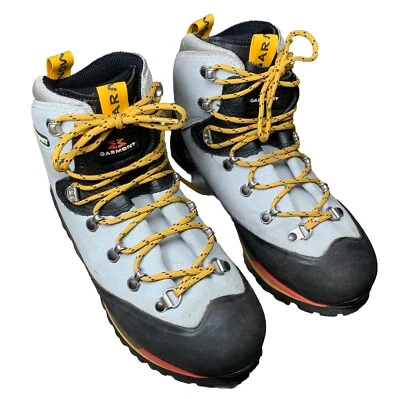 Garmont Pinnacle Sil Women’s Hiking Boots Gray Black Yellow Red Size 7.5 - Image 1 of 4