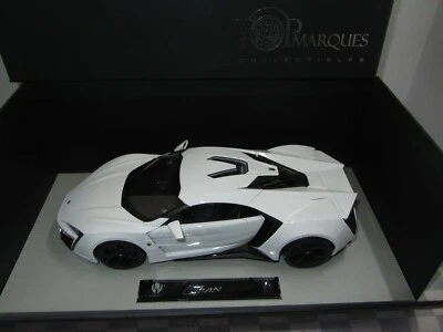 1/18 TOP MARQUES TOP 30B LYKAN HYPERSPORT WHITE - Image 1 of 4