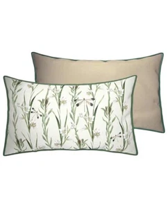 2x IHR EXÓTICA FLORA CREMA Cojín CON RELLENO 30 x 50cm - Imagen 1 de 1
