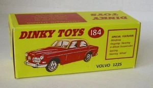 Caja Repro Dinky Nº184 Volvo122 S - Imagen 1 de 1