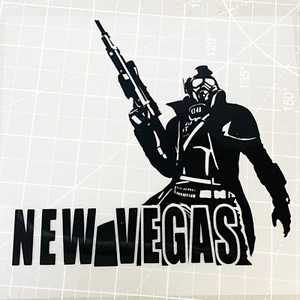 Fallout 4 76 New Vegas NCR Ranger Vault Tec Vinyl Decal Sticker 5.5x5.3 - Picture 1 of 3
