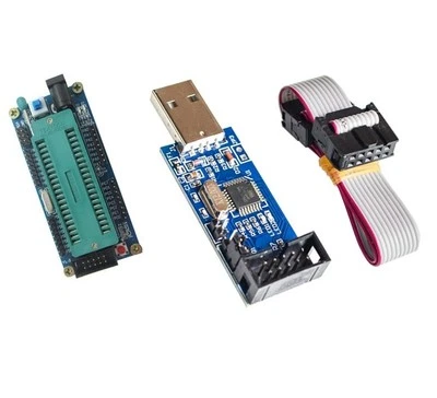 AVR ATMEGA16 Minimum System Board ATmega32 + USB ISP USBasp Programmer F ATMEL S