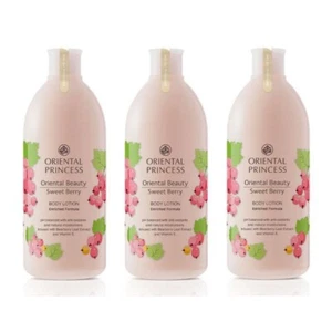 Body Lotion Feuchtigkeitscreme Beauty Oriental Princess Sweet Berry Soft Skin 3x400ml - Bild 1 von 6