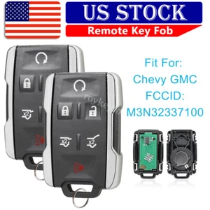 2 For 2015 2016 2017 2018 2019 2020 GMC Yukon Keyless entry Remote Key Fob 6B - Picture 1 of 8