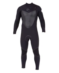 RIP CURL Men's 3/2 FLASH BOMB PLUS C/Z Wetsuit - BLK - Small - NWT LAST ONE LEFT - Picture 1 of 4