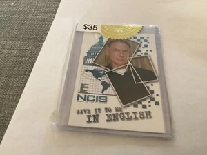 2012 Rittenhouse NCIS Archives ""Give it to Me in English"" Mark Harmon 169/225" - Foto 1 di 6